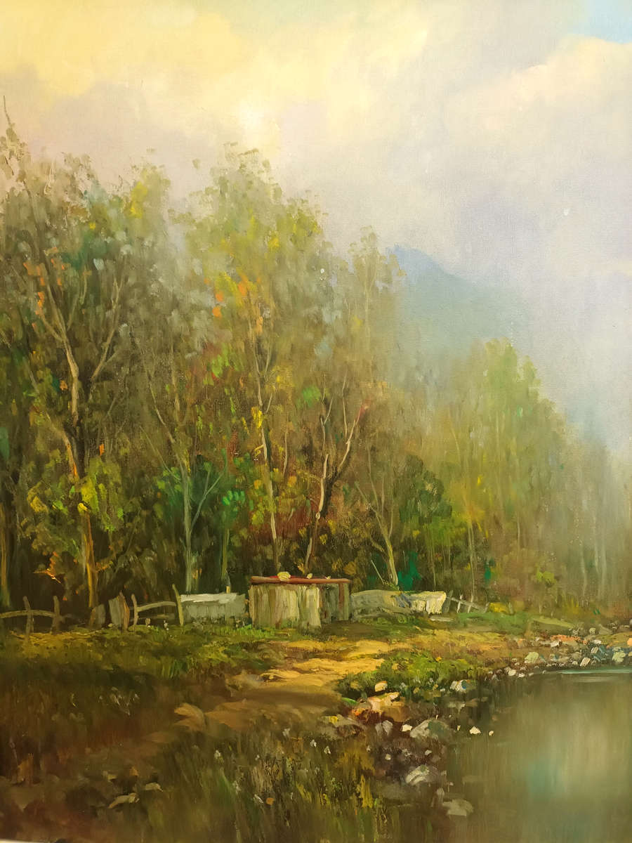 Gabriel de Jongh Cape landscape painting