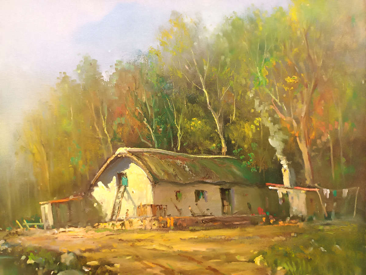 Gabriel de Jongh Cape landscape painting