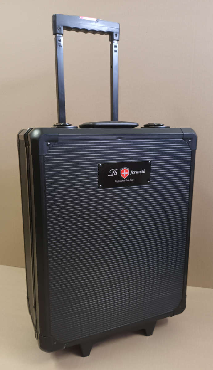la fermete 488 pcs tool box set with trolley case