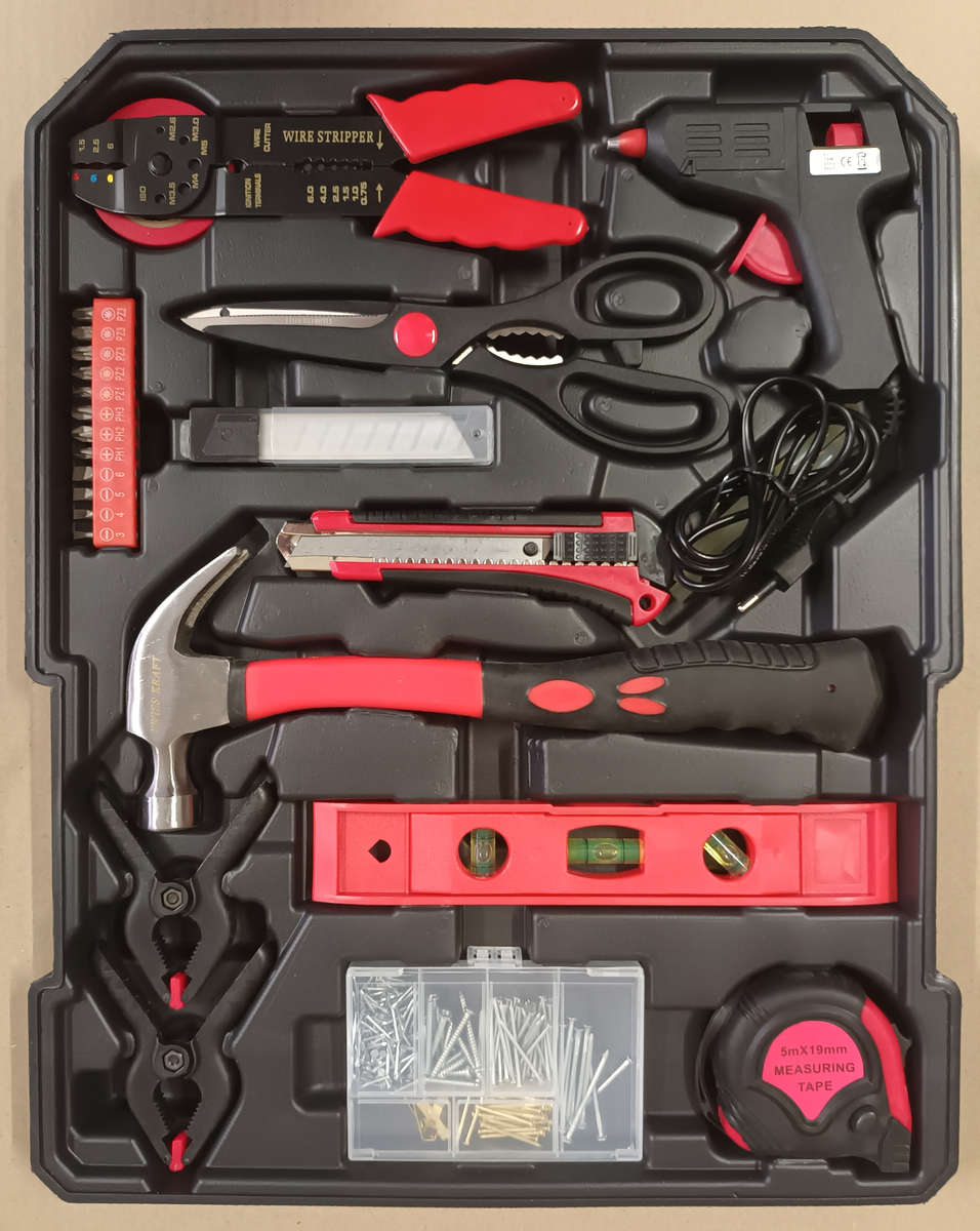 la fermete 488 pcs tool box set with trolley case