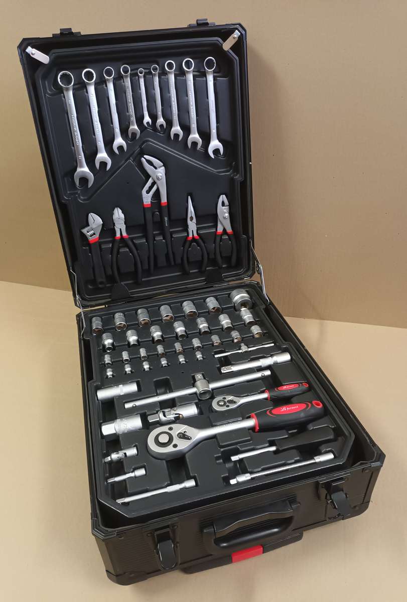 la fermete 488 pcs tool box set with trolley case