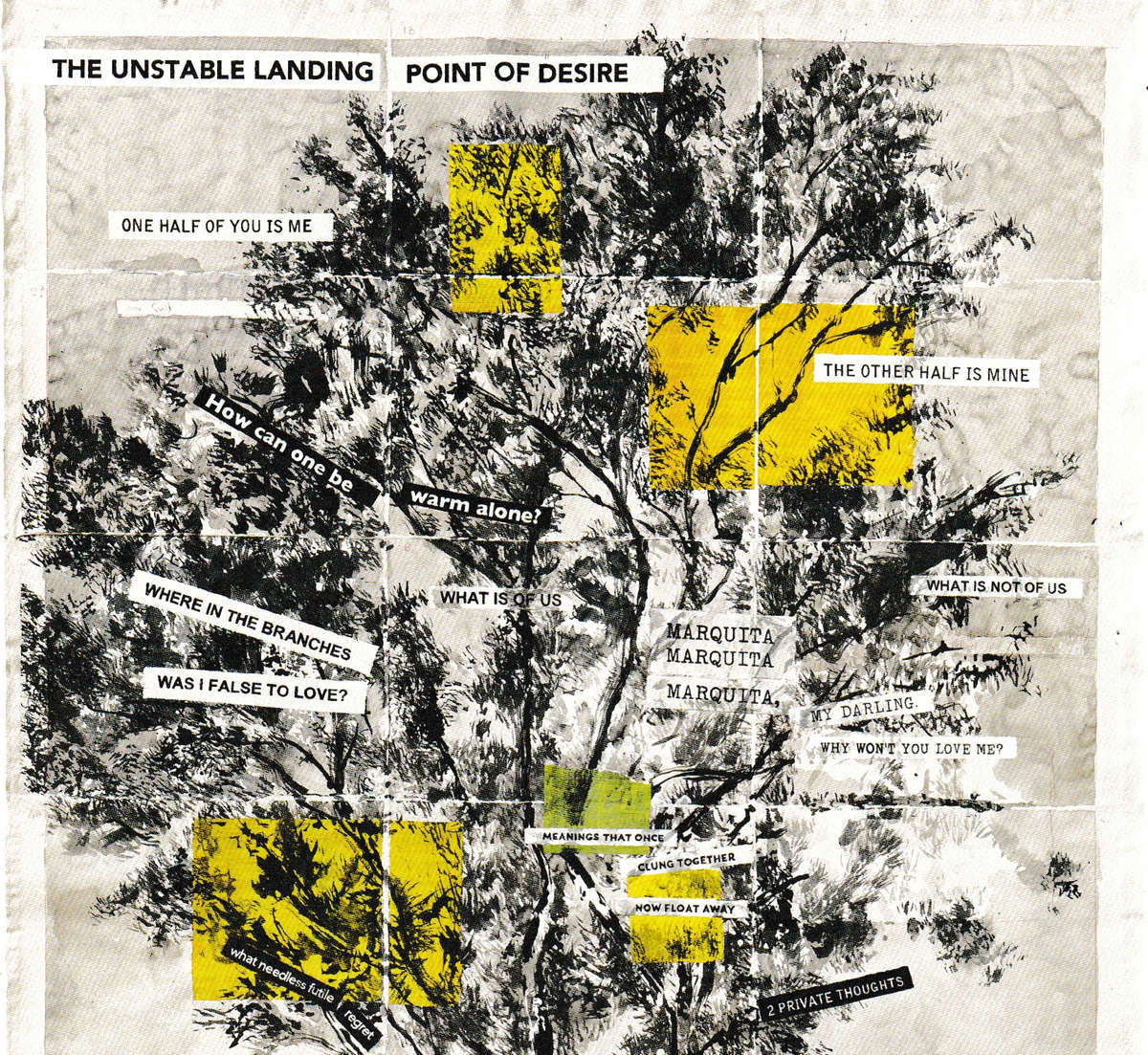 William Kentridge - "The Unstable Landing Point Of Desire'