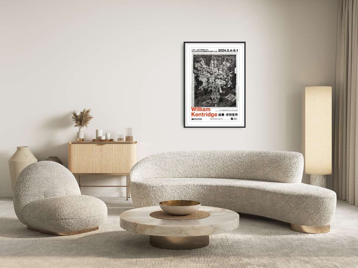 William Kentridge - Taipei Fine Art Museum Exhibition Poster