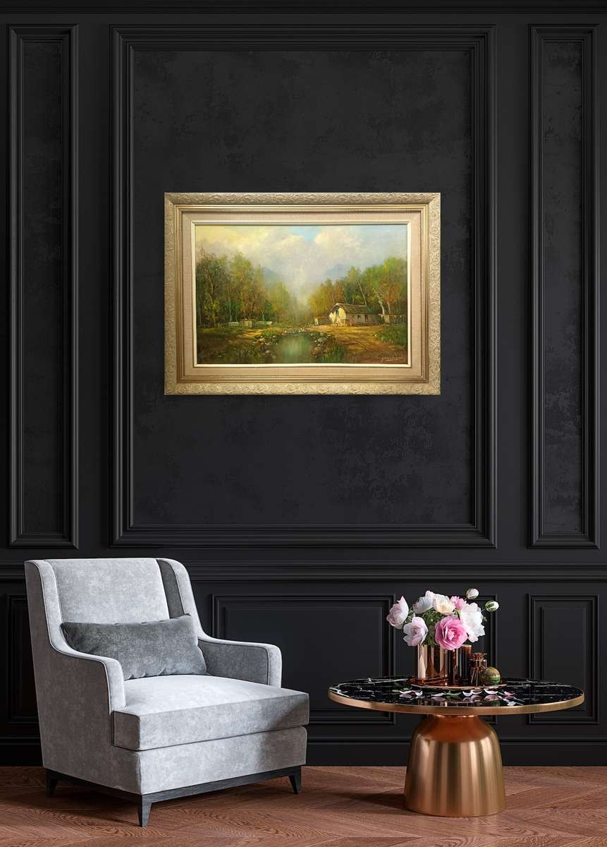 Gabriel de Jongh Cape landscape painting