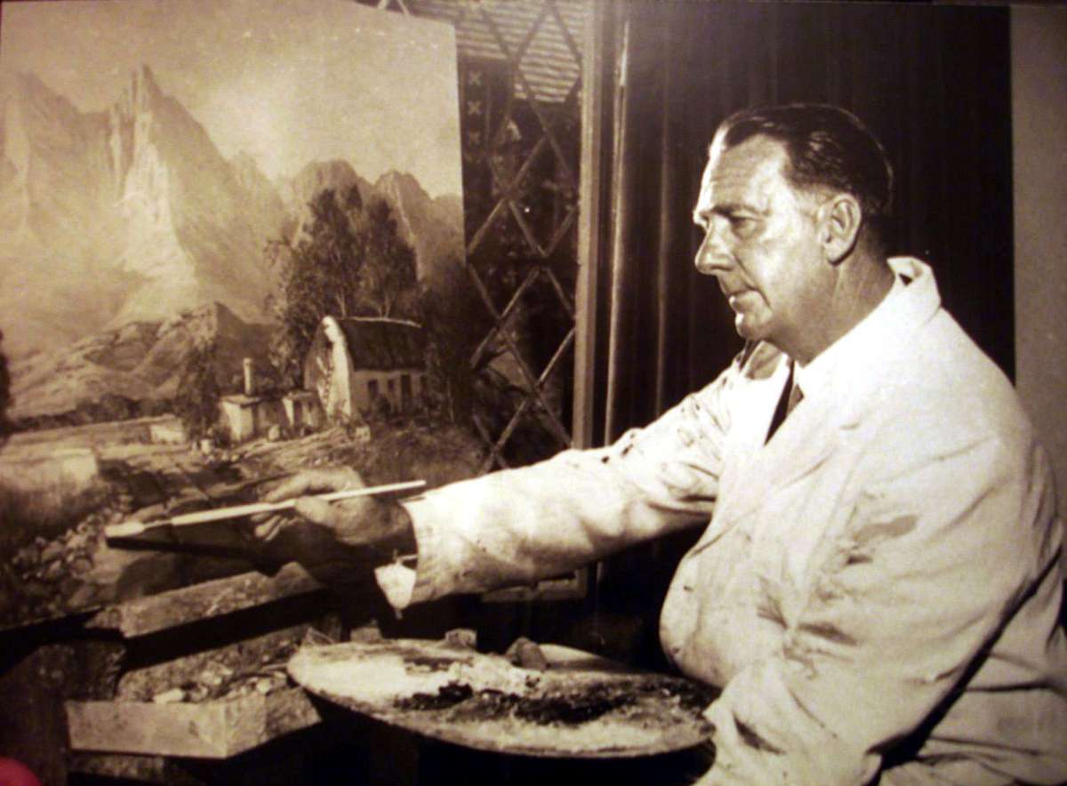 Gabriel de Jongh Cape landscape painting