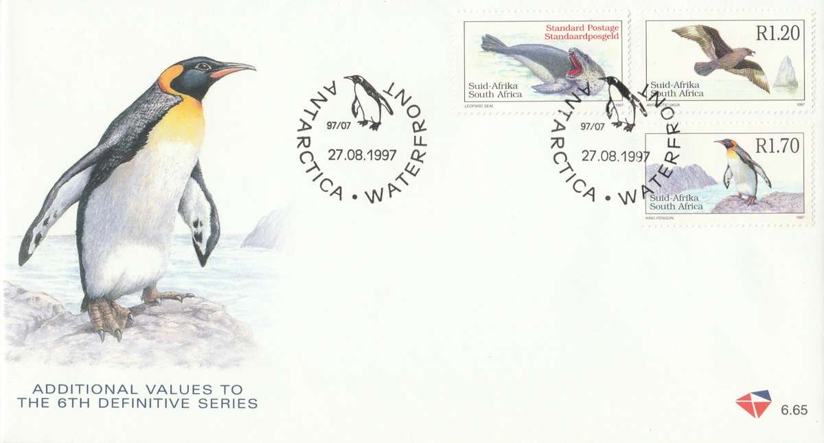 RSA 1997-08-27 Definitive Issue FDC 6.65 [SACC R25]