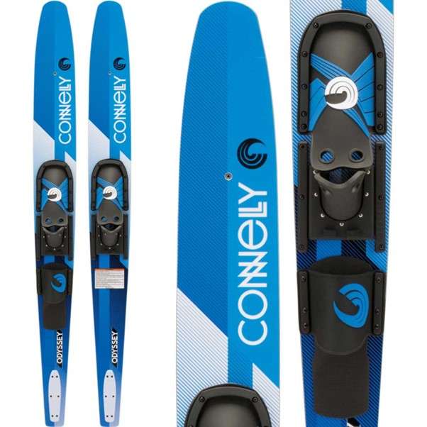 Connelly Odyssey Combo Waterskis with an extra slalom waterski