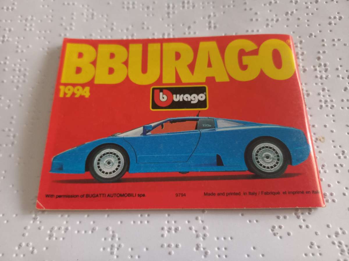Bburago Catalogue 1994