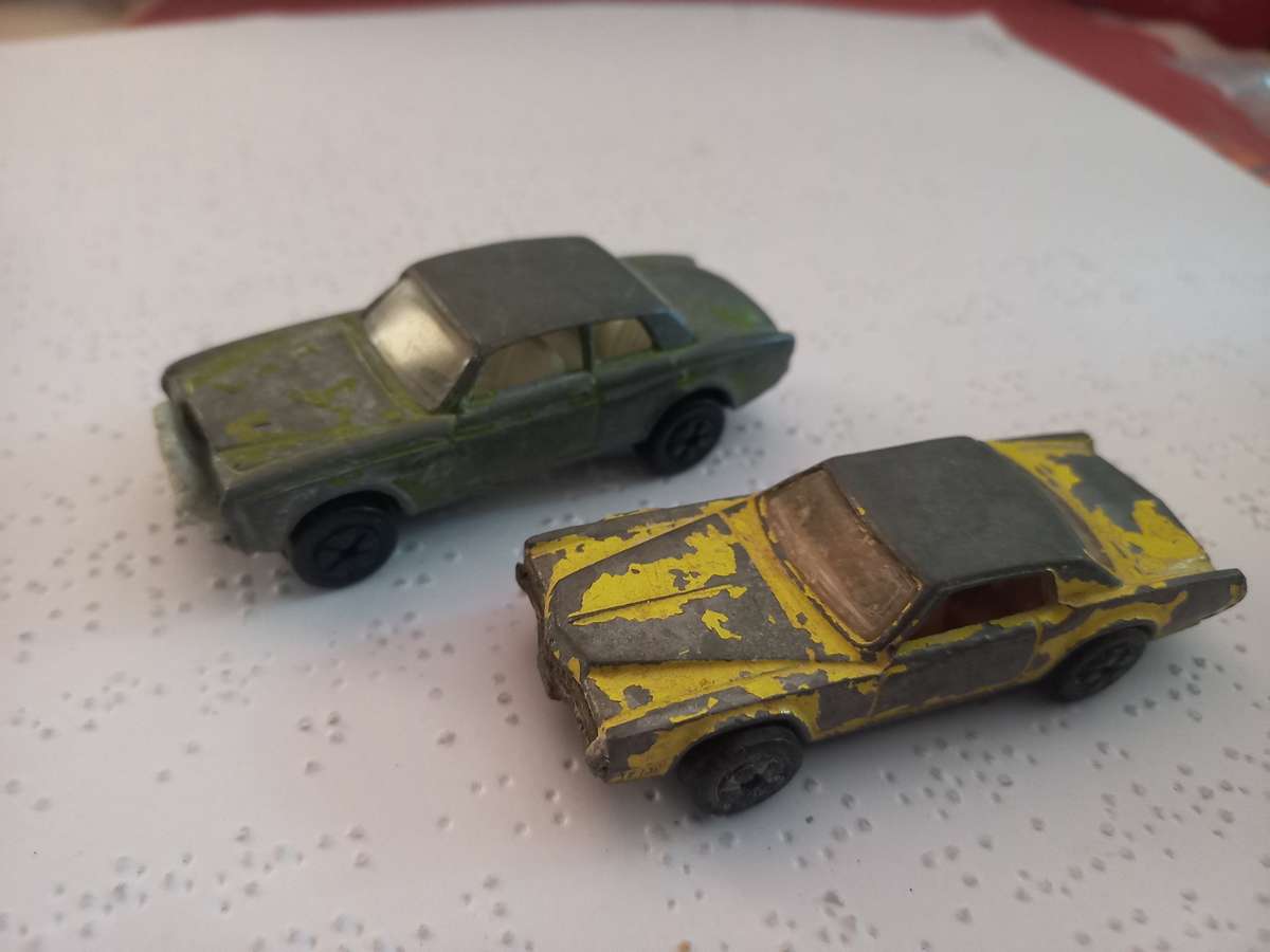 2 x Playart models - playworn ...extra pics added as per request