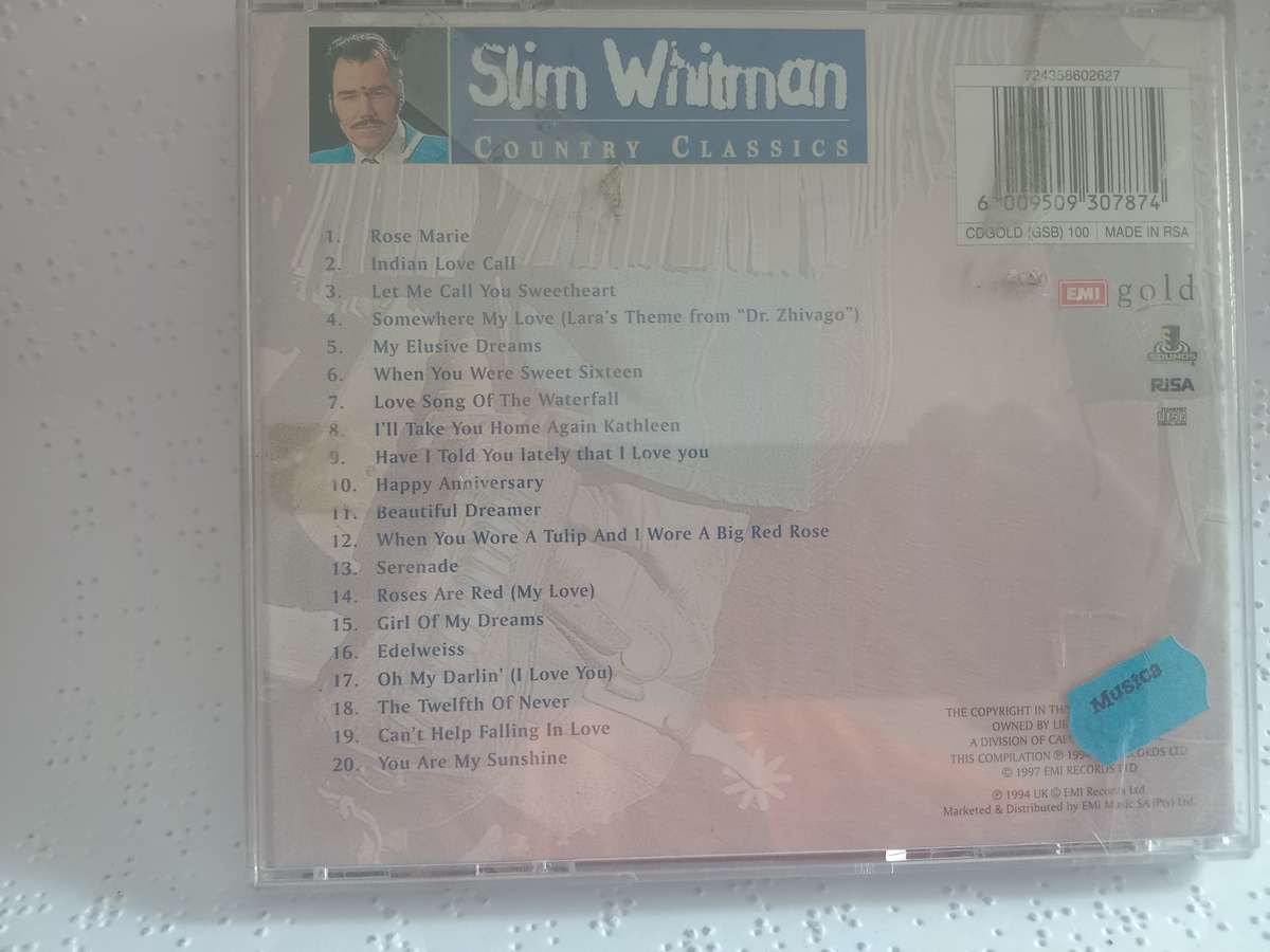 CD - Slim Whitman Country Classics