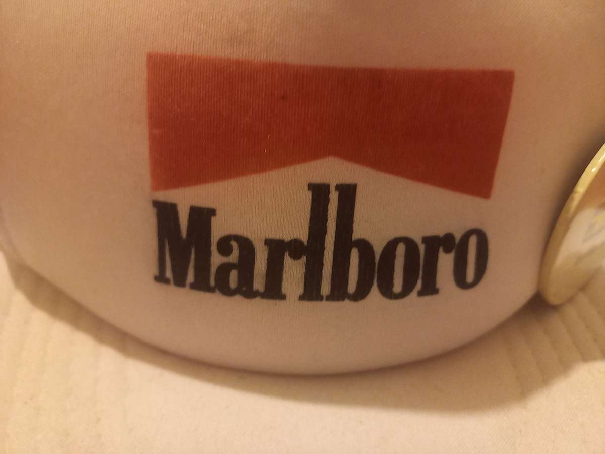 Cap -  Marlboro  with Ayrton Senna badge...Kyalami 1992
