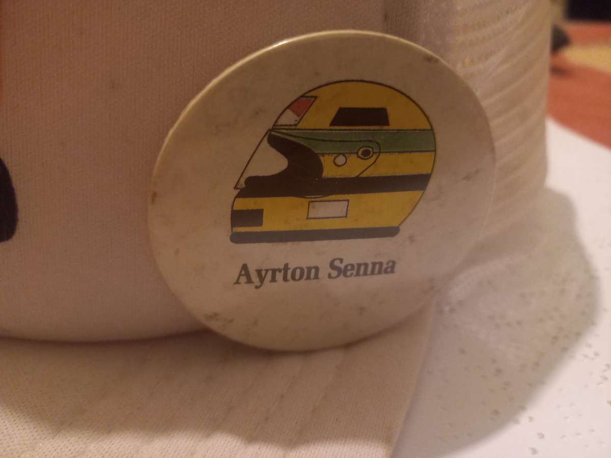Cap -  Marlboro  with Ayrton Senna badge...Kyalami 1992