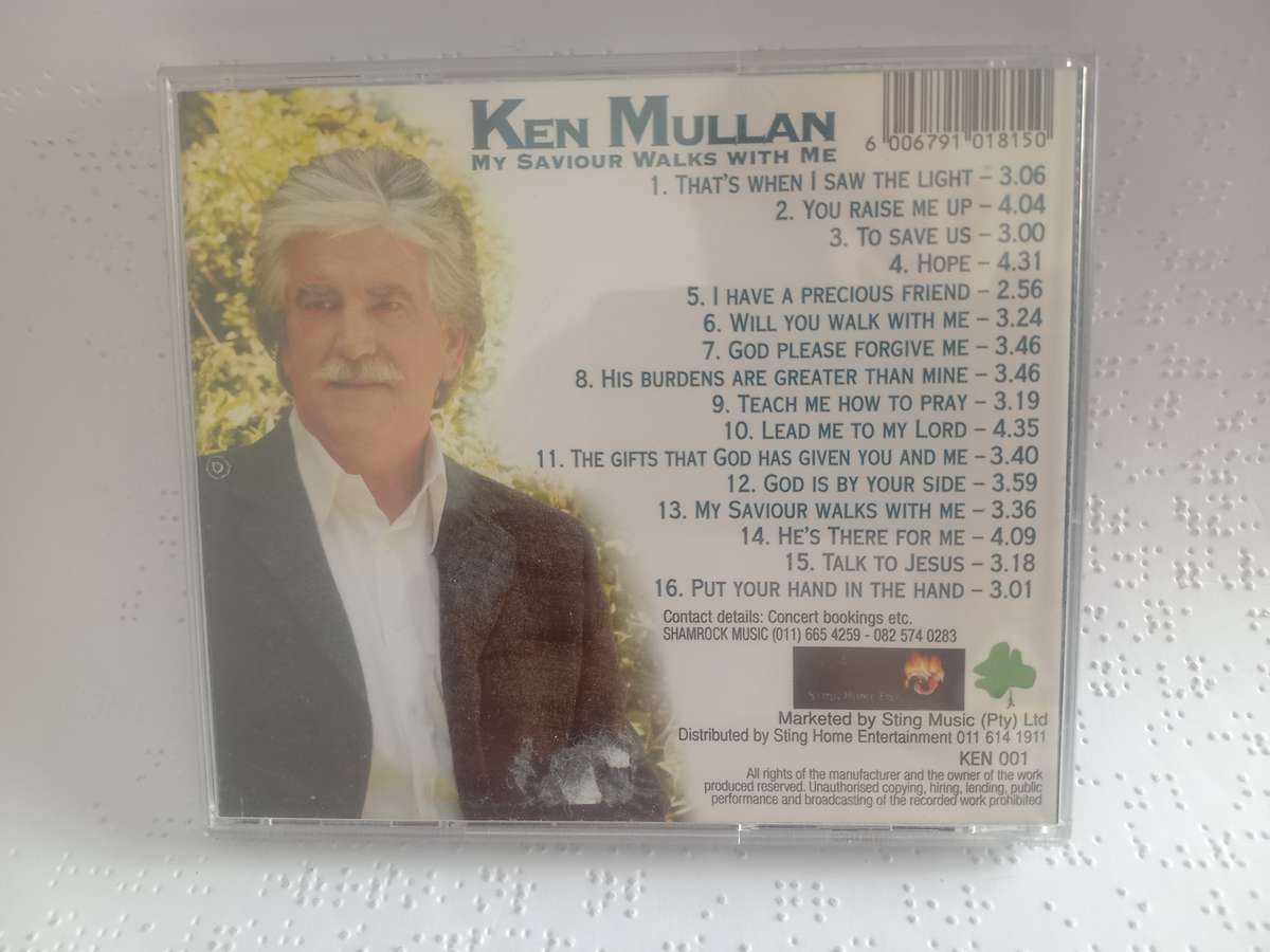 CD - Ken Mullan my saviour walks with me