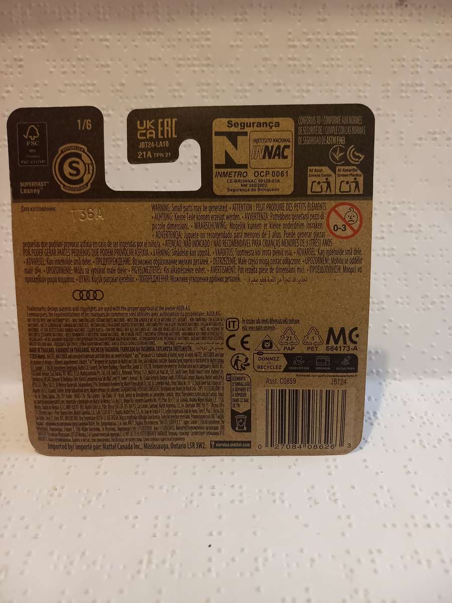 Matchbox Super Chase Audi R8