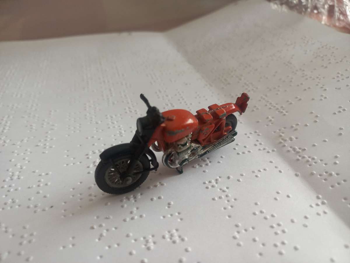Matchbox Hondarora motorcycle
