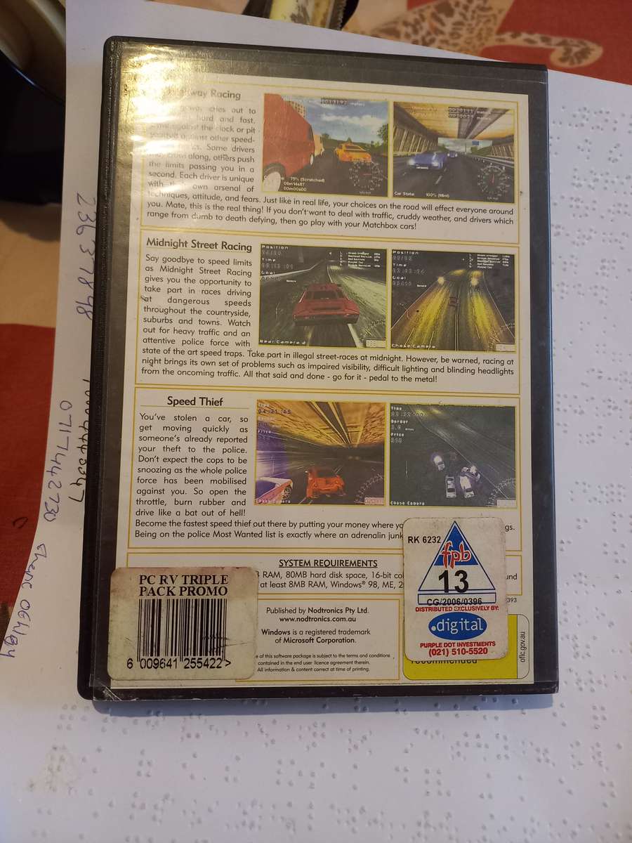 PC game Racing Trilogy