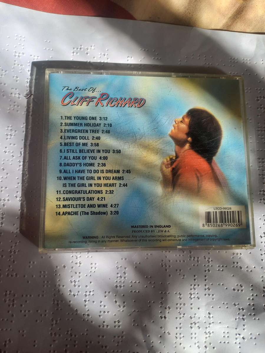 CD - Cliff Richard the best of
