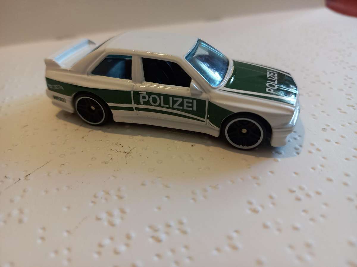 Hotwheels BMW M3 Polizei