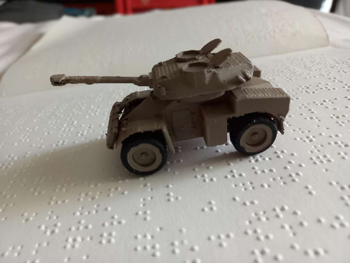 3d printed South African Military model - 1/64 scale