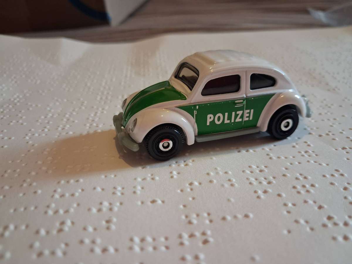 Matchbox Volkswagen Beetle Polizei