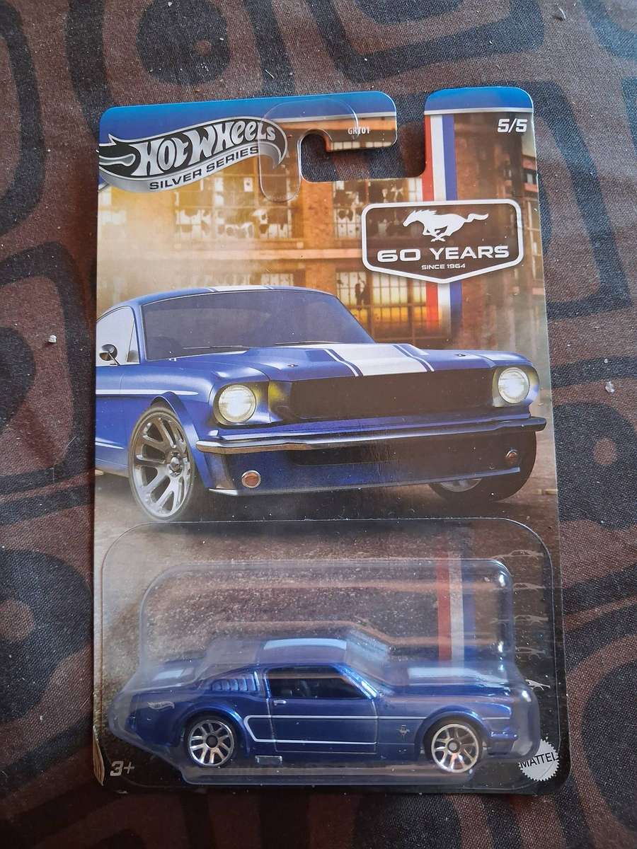 Hotwheels Silver series 1965 Ford Mustang 2+2 Fastback - Chase model - Mustang 60 years