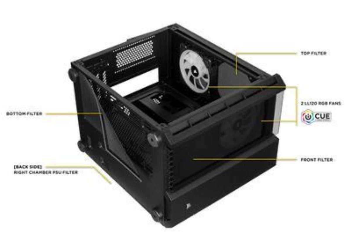 SEALED Corsair Crystal Series 280X RGB mATX Case