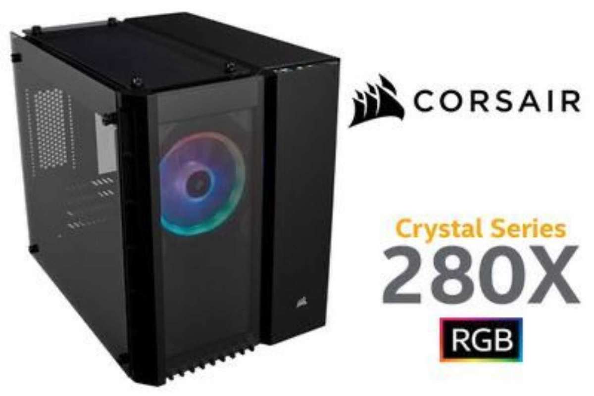 SEALED Corsair Crystal Series 280X RGB mATX Case