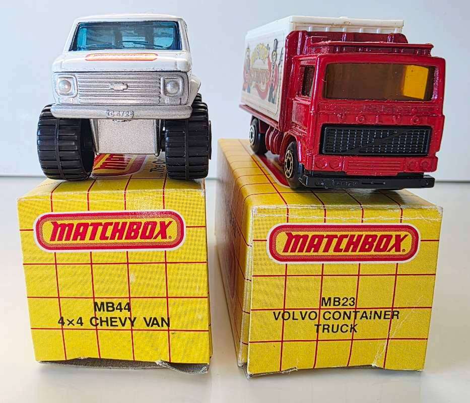  VINTAGE GRAIL FIND! 1980s/90s Matchbox Duo  100% Complete In Original Grid Boxes!
