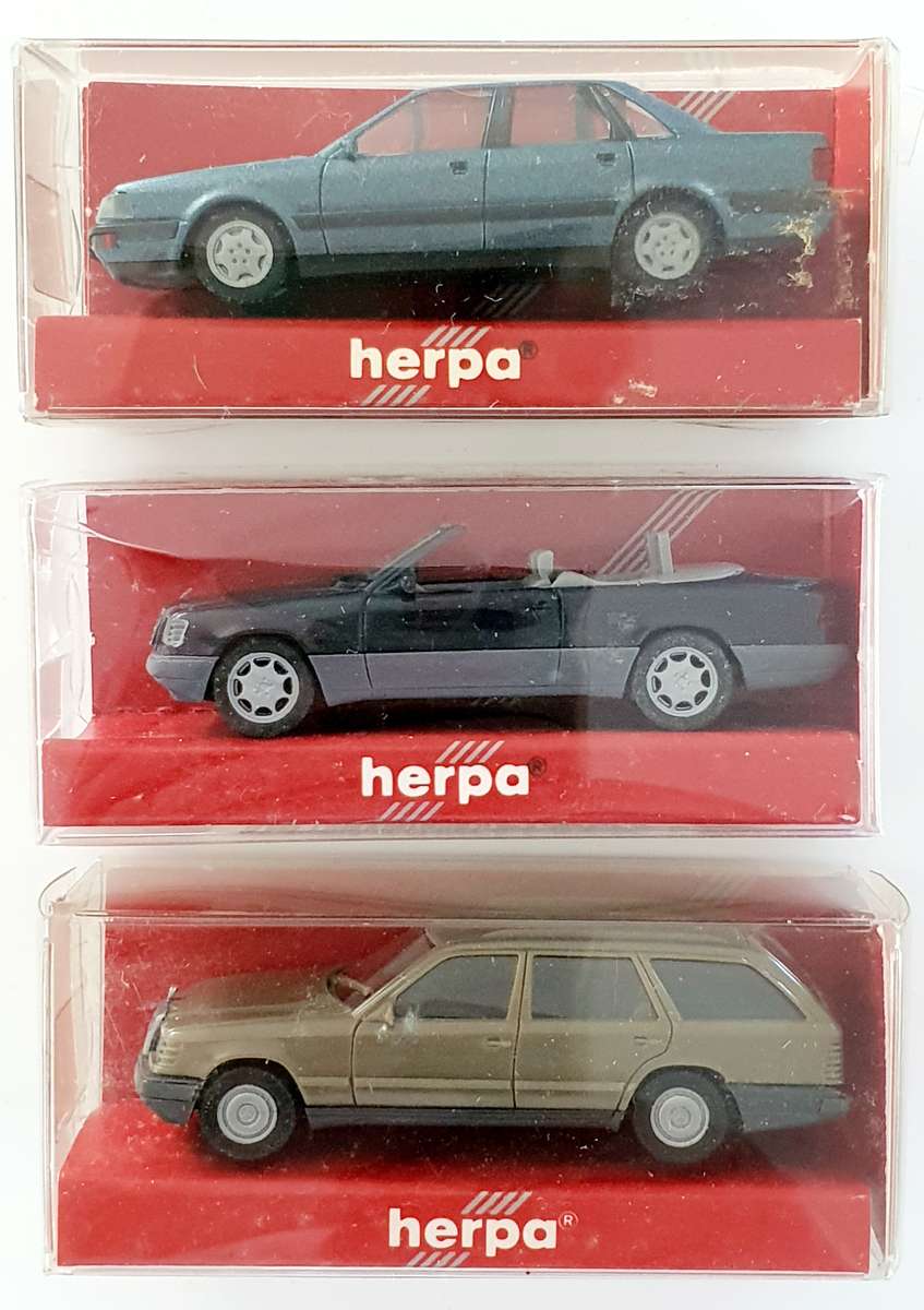 3 x HERPA - GERMAN PRECISION MODELS - SCALE 1:87