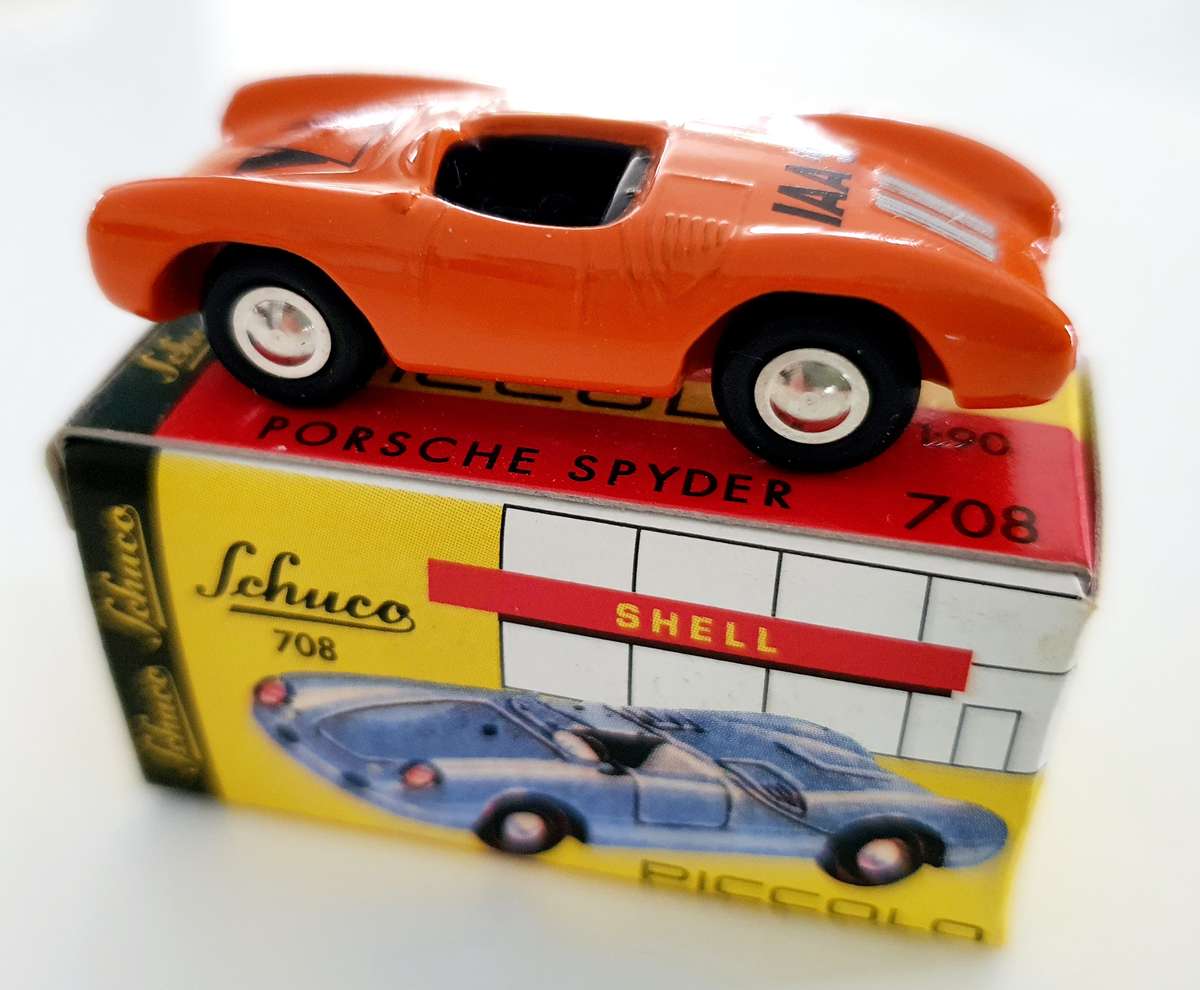 SCHUCO PICCOLO - PORSCHE SPYDER 708 - STUNNING SOLID PIECE