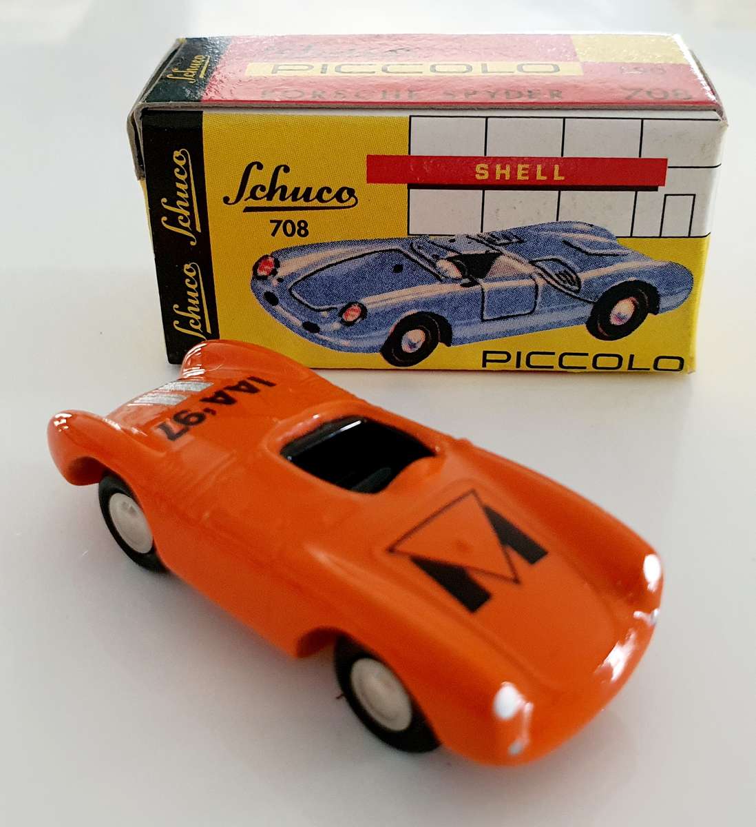 SCHUCO PICCOLO - PORSCHE SPYDER 708 - STUNNING SOLID PIECE