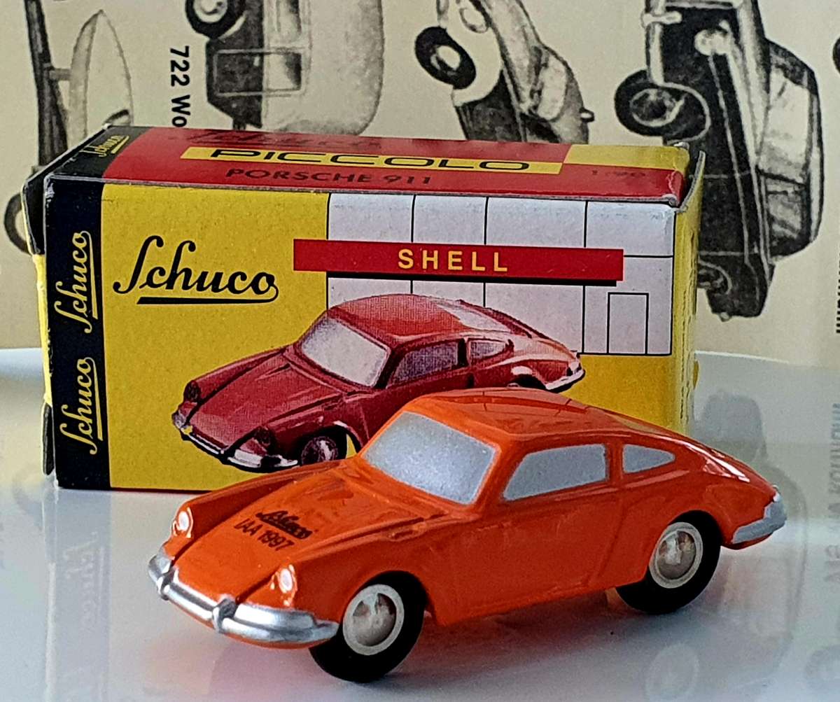 SCHUCO PICCOLO - PORSCHE 911 - ORANGE SUPER BRIGHT