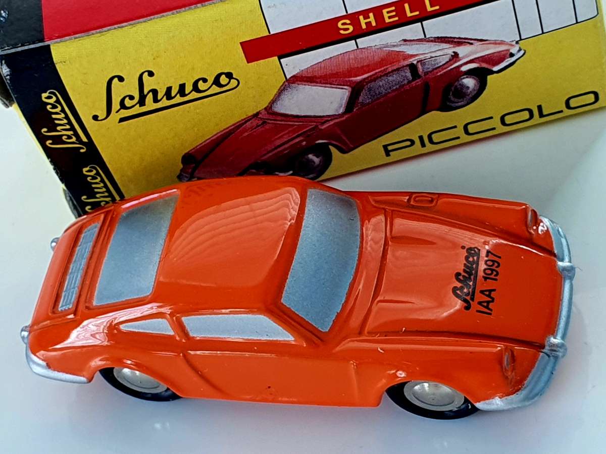 SCHUCO PICCOLO - PORSCHE 911 - ORANGE SUPER BRIGHT