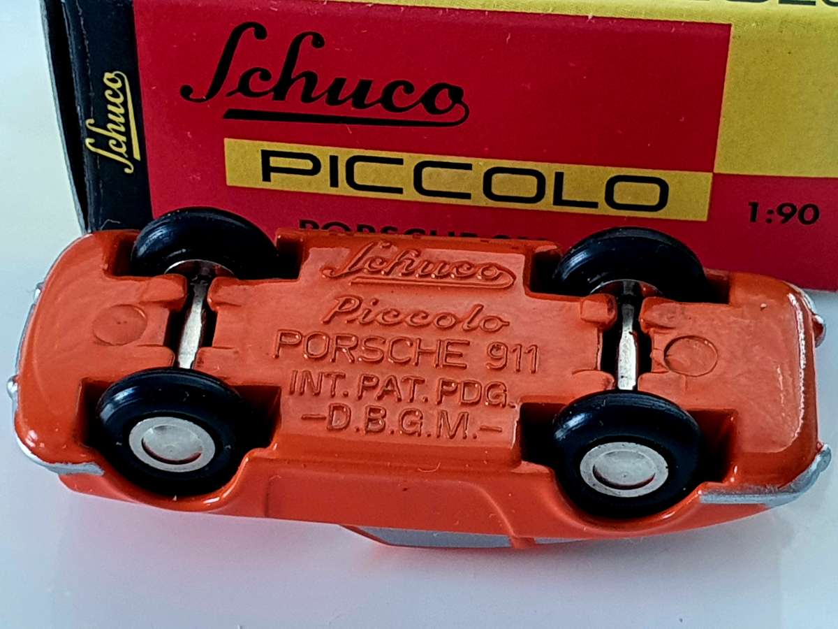 SCHUCO PICCOLO - PORSCHE 911 - ORANGE SUPER BRIGHT