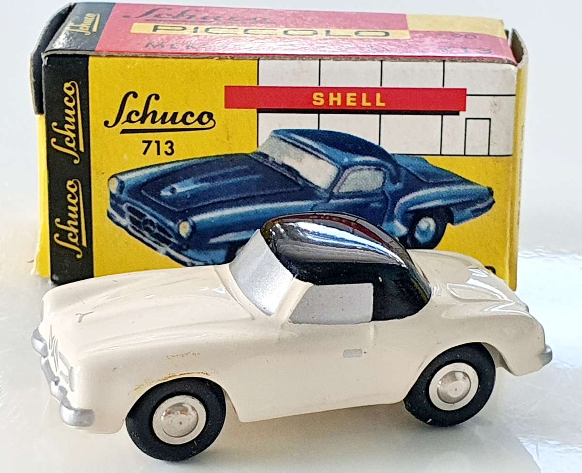 SCHUCO PICCOLO - MERCEDES 190 SL - CLEAN WHITE