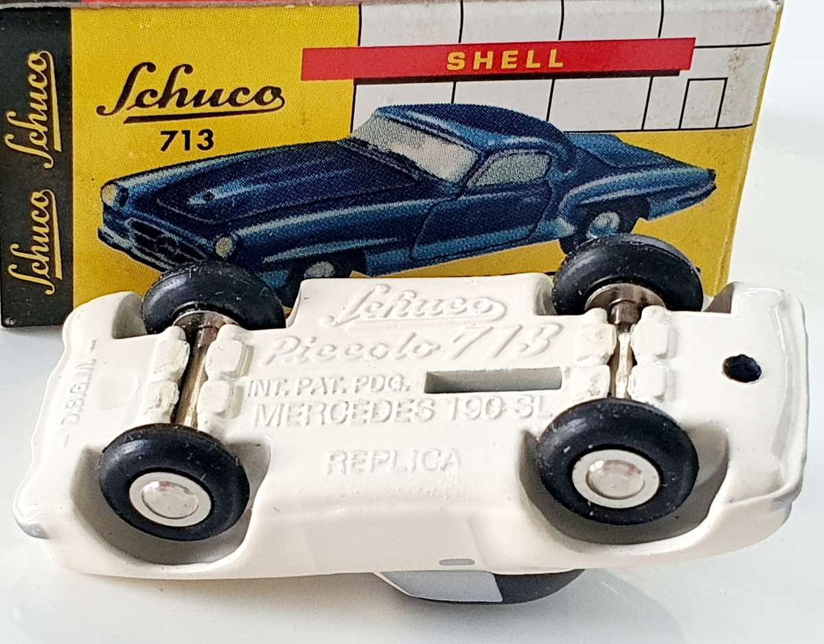 SCHUCO PICCOLO - MERCEDES 190 SL - CLEAN WHITE