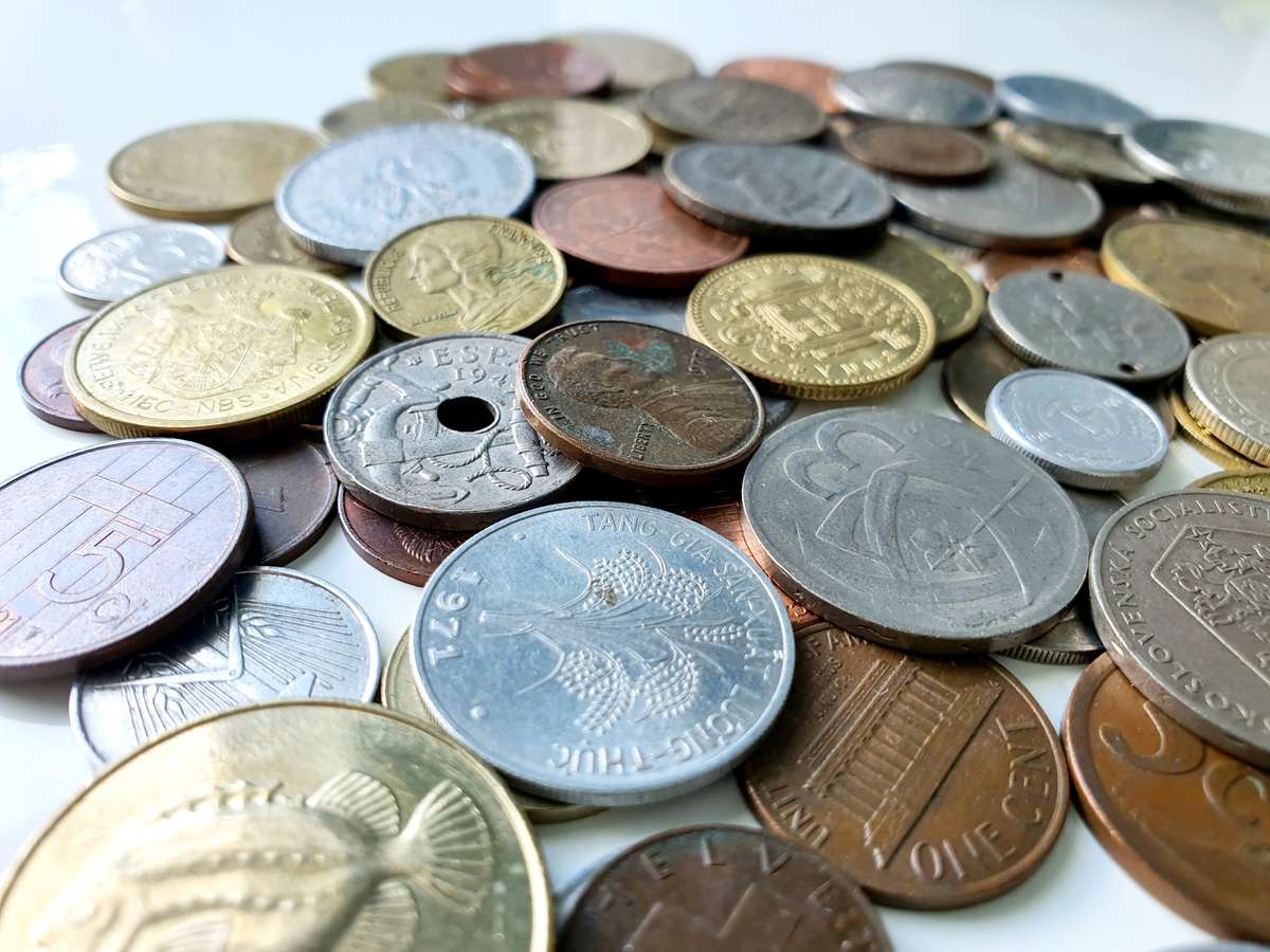 INTERNATIONAL COIN LOT - SOME OLD SOME NEW