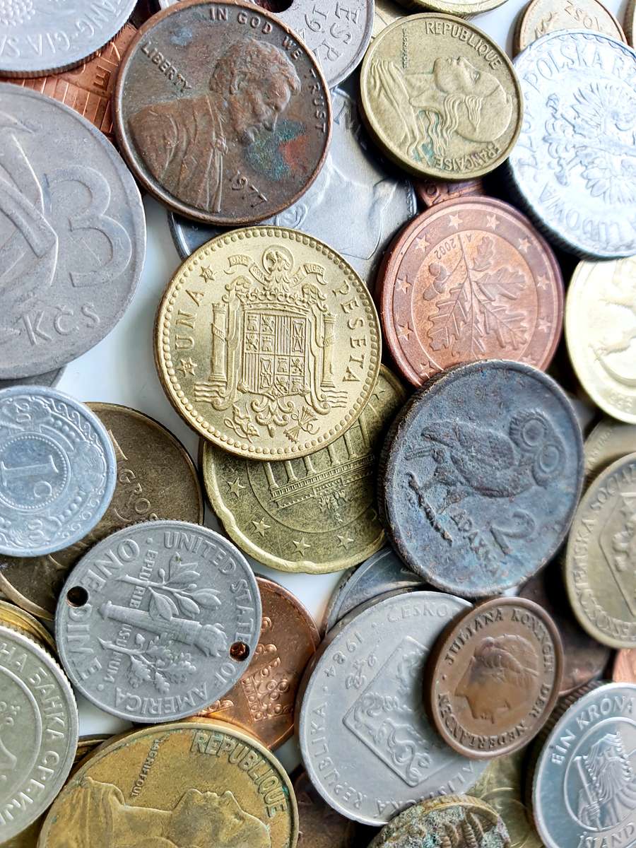 INTERNATIONAL COIN LOT - SOME OLD SOME NEW