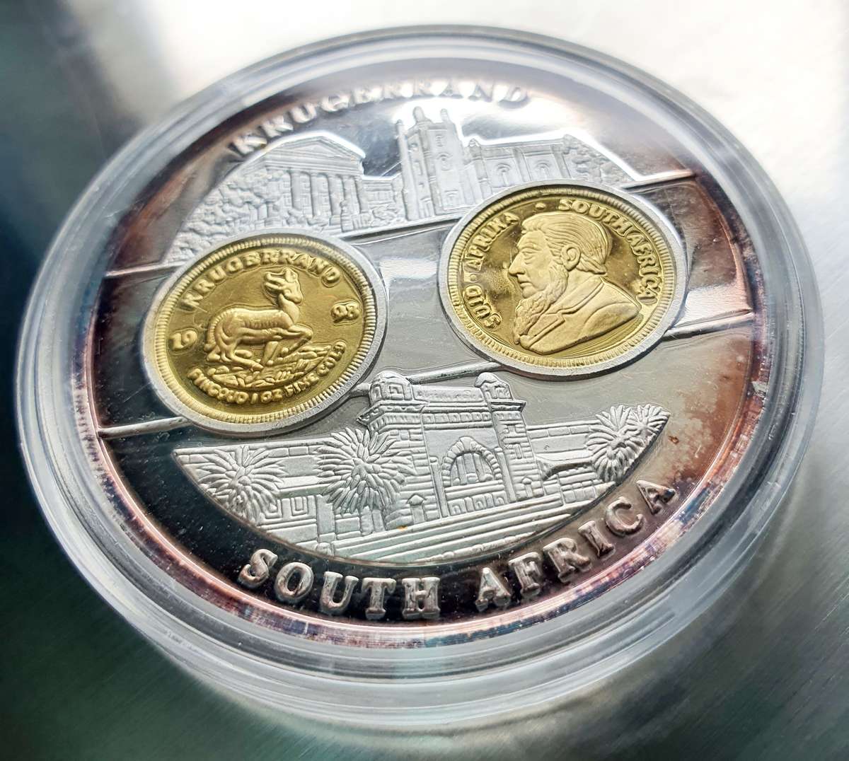 EXTREME SCARCE KRÜGERRAND - MOST POPULAR BULLION COINS IN THE WORLD - CAPSULE + COA