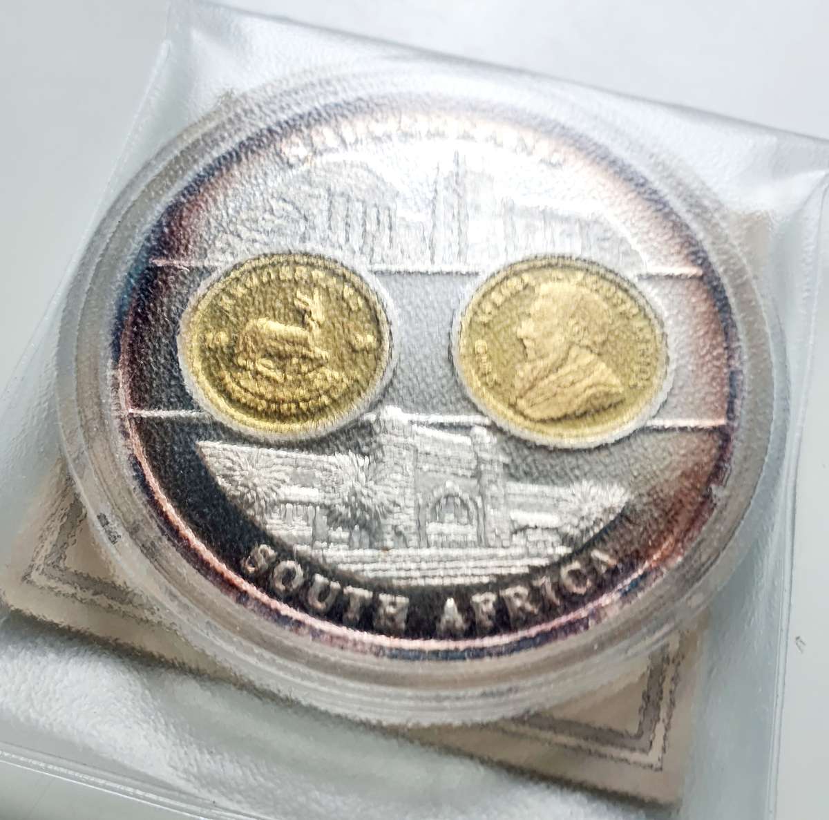 EXTREME SCARCE KRÜGERRAND - MOST POPULAR BULLION COINS IN THE WORLD - CAPSULE + COA