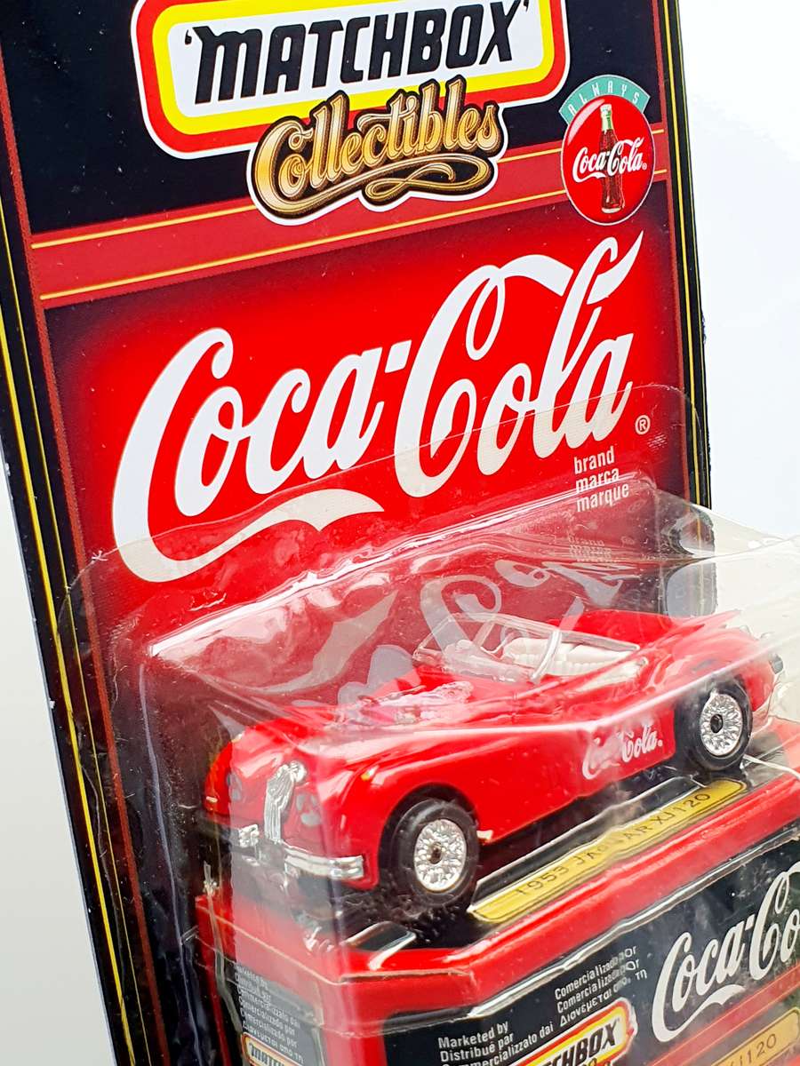 Coca Cola Matchbox Collectibles - 1953 Jaguar XJ 120