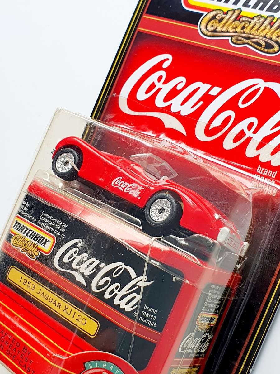 Coca Cola Matchbox Collectibles - 1953 Jaguar XJ 120