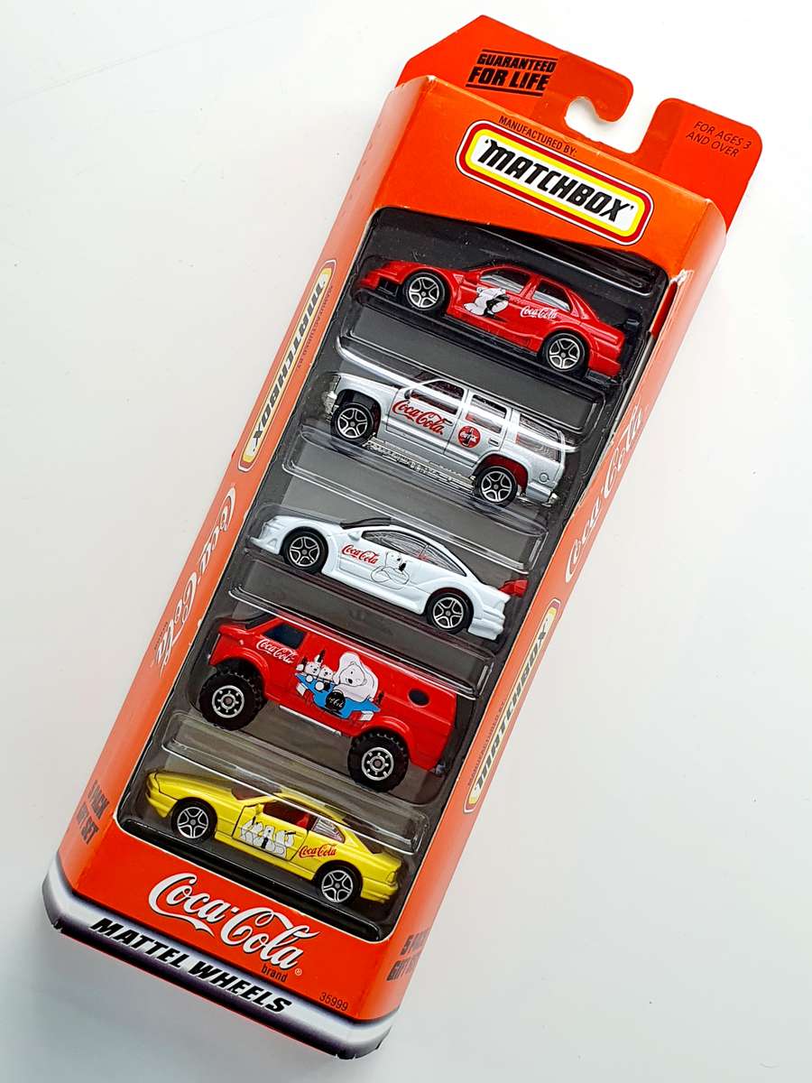 1998 COCA-COLA 5 PACK - POLAR BEAR EDITION - PRISTINE CONDITION