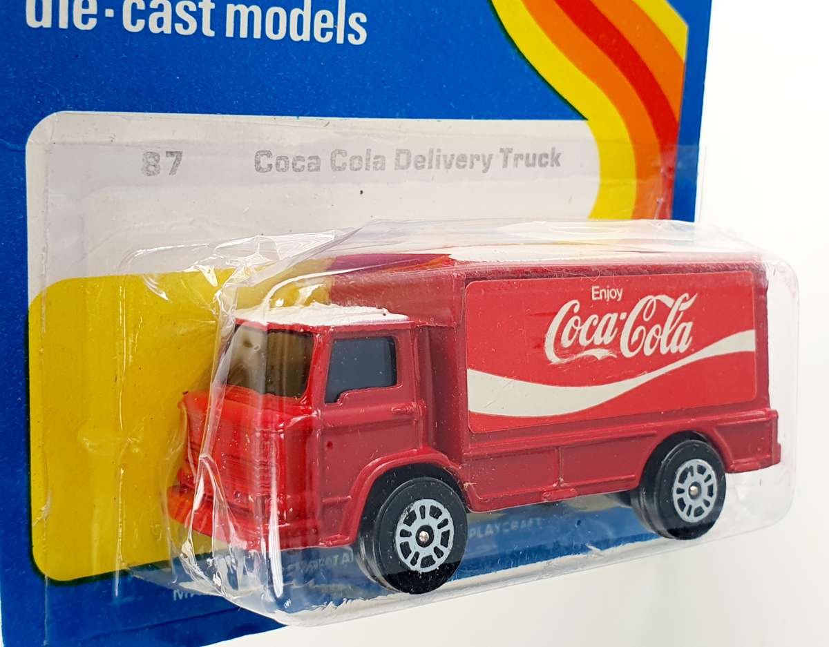 1973 METTOY PLAYCRAFT LTD. - ORIGINAL CORGI DIE CAST COKE DELIVERY TRUCK