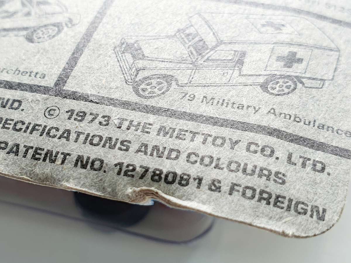 1973 METTOY PLAYCRAFT LTD. - ORIGINAL CORGI DIE CAST COKE DELIVERY TRUCK