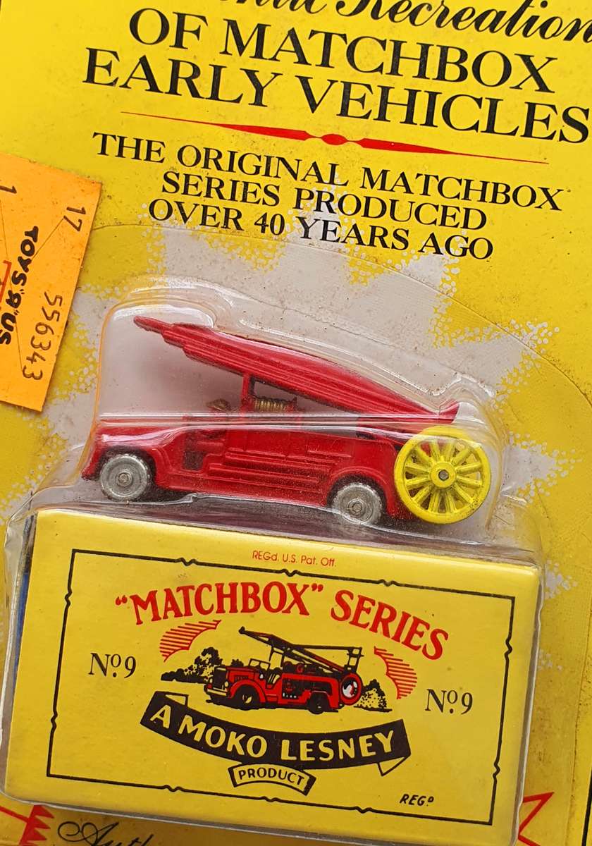 LTD. ED. 1992 MOKO LESNEY MATCHBOX ORIGINALS "THE FIRE ENGINE"