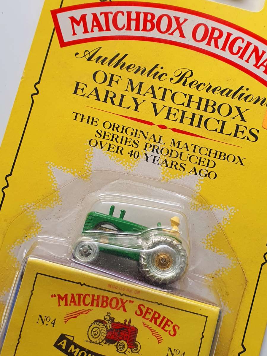 LTD. ED. 1992 MOKO LESNEY MATCHBOX ORIGINALS "THE MASSEY HARRIS TRACTOR"