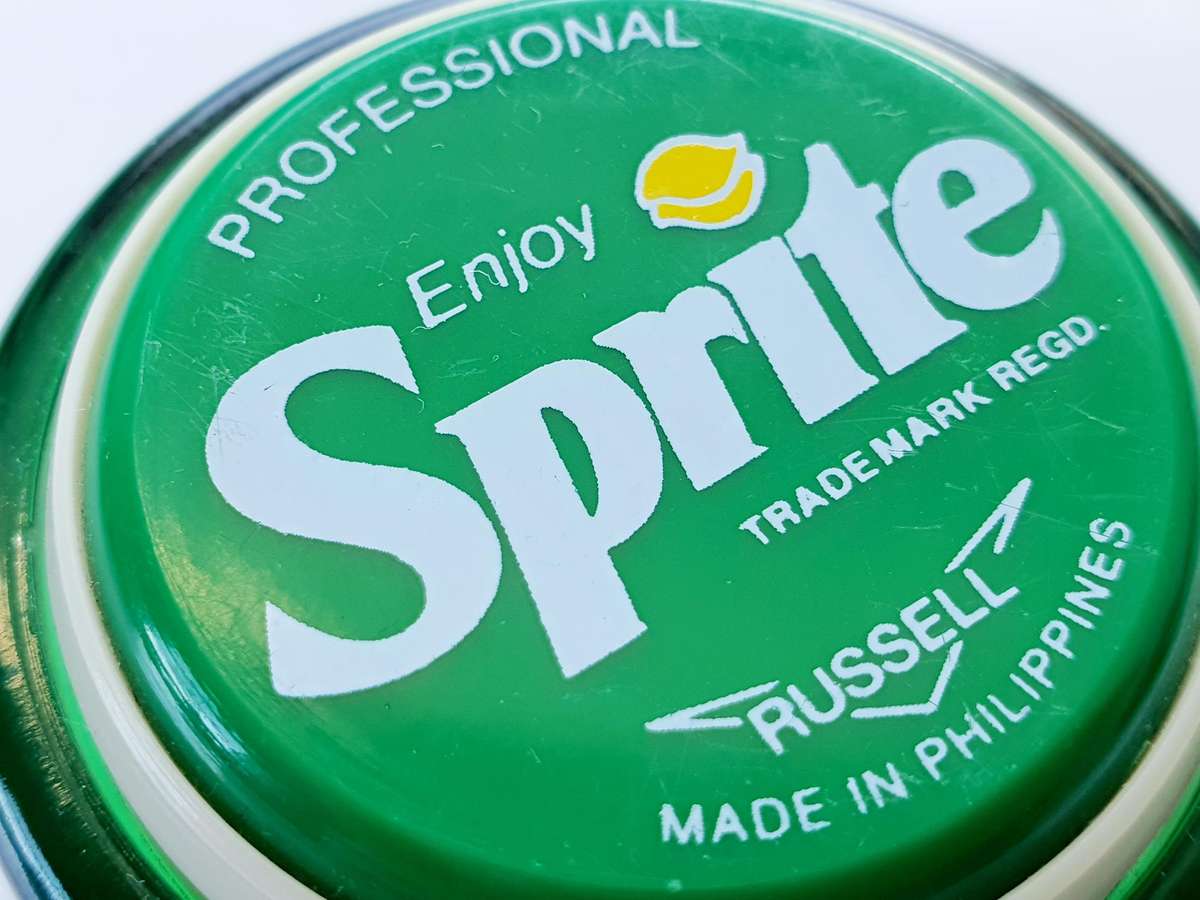 Vintage Sprite Professional Russell YoYo - Bright Green - Near Mint Condition