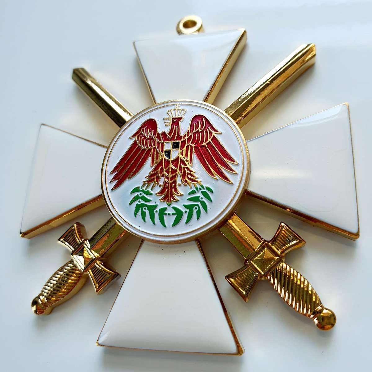 GÖDE Prussia Red Eagle Order  Cross 2nd Class with Swords - Ltd. Edition