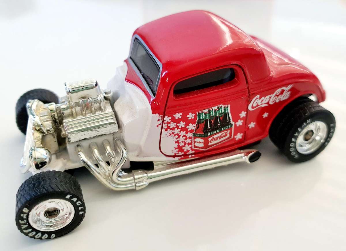 2 x MATCHBOX COCA COLA COLLECTIBLES - 1921 FORD MODEL T & 1933 FORD COUPE - EXCELLENT FIND